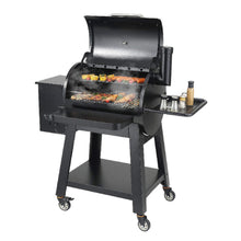 Load image into Gallery viewer, 53" Heavy-Duty Portable Wood Pellet BBQ Grill With Cart (SAK93641)