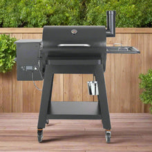 Load image into Gallery viewer, 53" Heavy-Duty Portable Wood Pellet BBQ Grill With Cart (SAK93641)