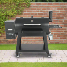 Load image into Gallery viewer, 62" Heavy-Duty Portable Wood Pellet BBQ Grill With Cart (SAK91308)