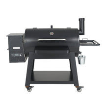 Load image into Gallery viewer, 62" Heavy-Duty Portable Wood Pellet BBQ Grill With Cart (SAK91308)
