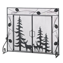 Load image into Gallery viewer, WOODLAND FOREST FIREPLACE SCREEN