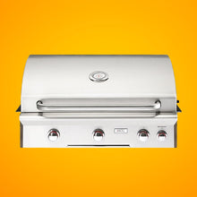 Load image into Gallery viewer, American Outdoor Grill 30NBL L-Series 3-Burner Built-In Natural Gas Grill W/ Rotisserie Kit, 30" [30NBL] (SAK57636)