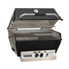 Broilmaster P3X Super Premium Cast Aluminum Gas Grill With Flare Busters, Griddle And Smoker Shutter (SAK98194)