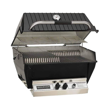 Broilmaster P3X Super Premium Cast Aluminum Gas Grill With Flare Busters, Griddle And Smoker Shutter (SAK98194)