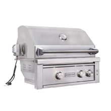 Load image into Gallery viewer, Edgestar 60K BTU Natural Gas Outdoor Built-In Grill W/ Rotisserie And LED Lighting, 30" (SAK52871)