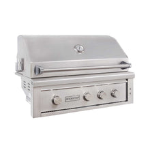 Load image into Gallery viewer, Edgestar 89K BTU 36" Natural Gas Freestanding Grill Cart With Lighting Knobs &amp; Rotisserie (SAK12573)