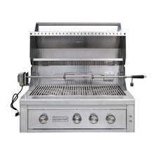 Load image into Gallery viewer, Edgestar 89K BTU 36" Natural Gas Freestanding Grill Cart With Lighting Knobs &amp; Rotisserie (SAK12573)