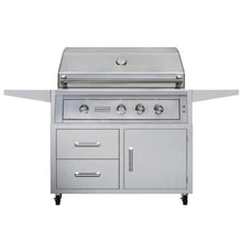 Load image into Gallery viewer, Edgestar 89K BTU 42" Wide Natural Gas Freestanding Grill Cart With Rotisserie And Lighted Knobs (SAK56935)