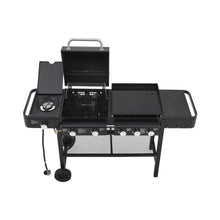 Load image into Gallery viewer, Castelle Flame Heavy-Duty All-In-One Outdoor 5-Burner 56K BTU LP Grill (SAK57124)