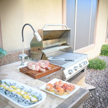 Load image into Gallery viewer, KoKoMo Grills 32" Heavy Duty 60K BTU LP/NG 4 Burner Built-In Stainless Steel Gas Grill (SAK25317)