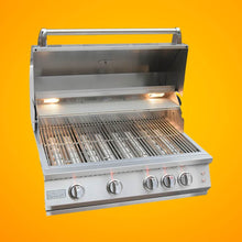 Load image into Gallery viewer, KoKoMo Grills 32" Professional 72K BTU LP/NG 4 Burner Built-In Stainless Steel Gas Grill (SAK48170)