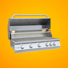 Load image into Gallery viewer, KoKoMo Grills 40-Inch Professional 87K BTU LP NG 5 Burner Built-In Stainless Steel Gas Grill (SAK75364)