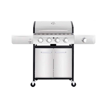Large Outdoor 42K BTU BBQ Stainless Steel Propane Gas Grill With 4 Burners (SAK61283)